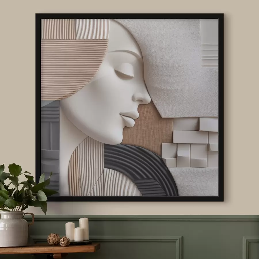 Картина Абстрактний портрет f47710
