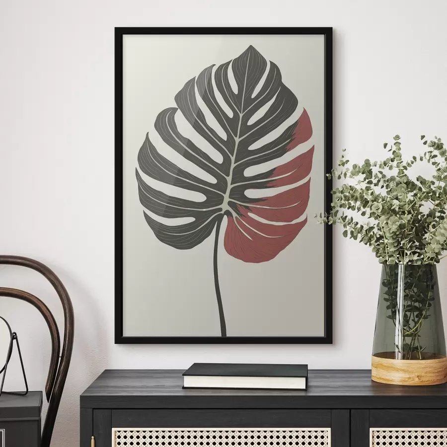 Картина Тропічний лист f47727