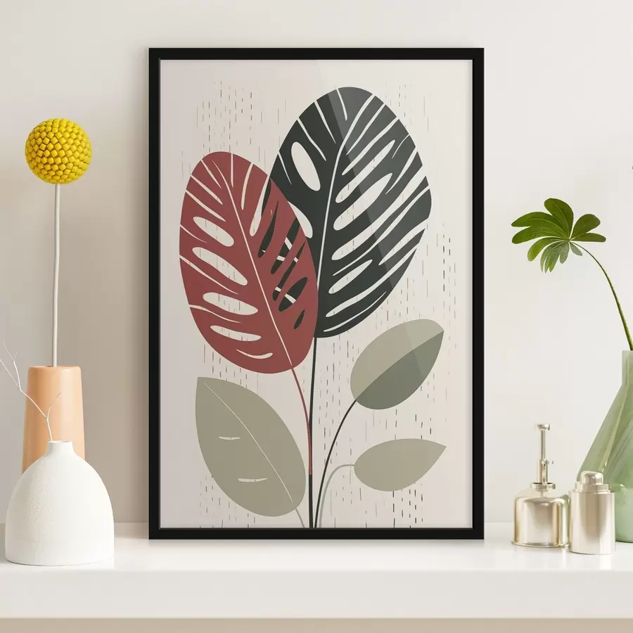 Картина Тропічний листя f47728