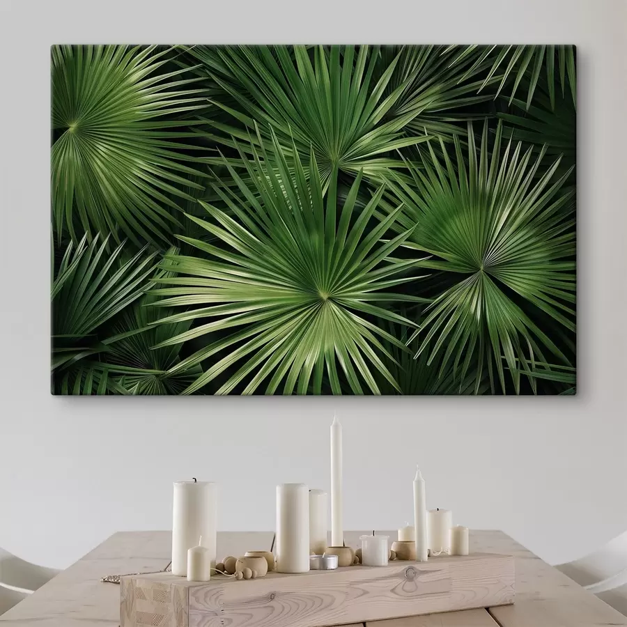 Картина Велике листя, бragaea s47746