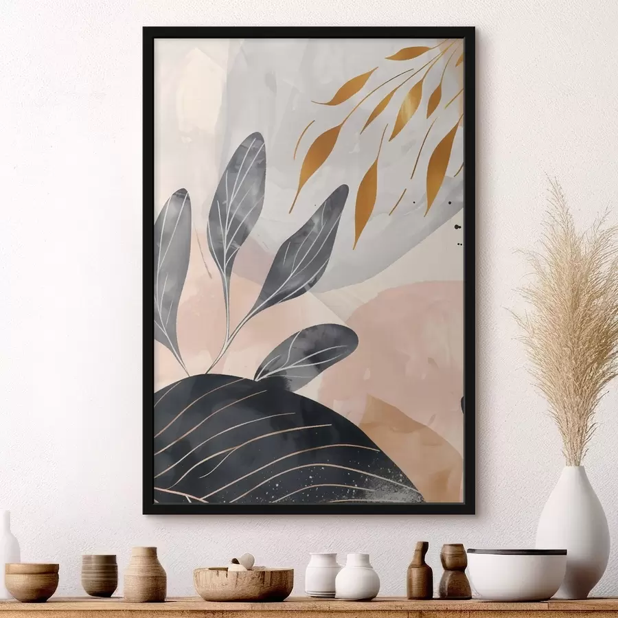 Картина Квіткова абстракція f47743