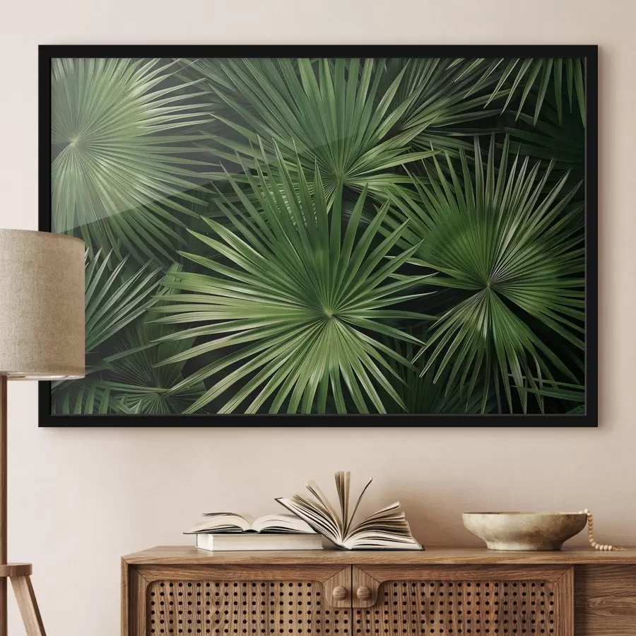 Картина Велике листя, бragaea f47746