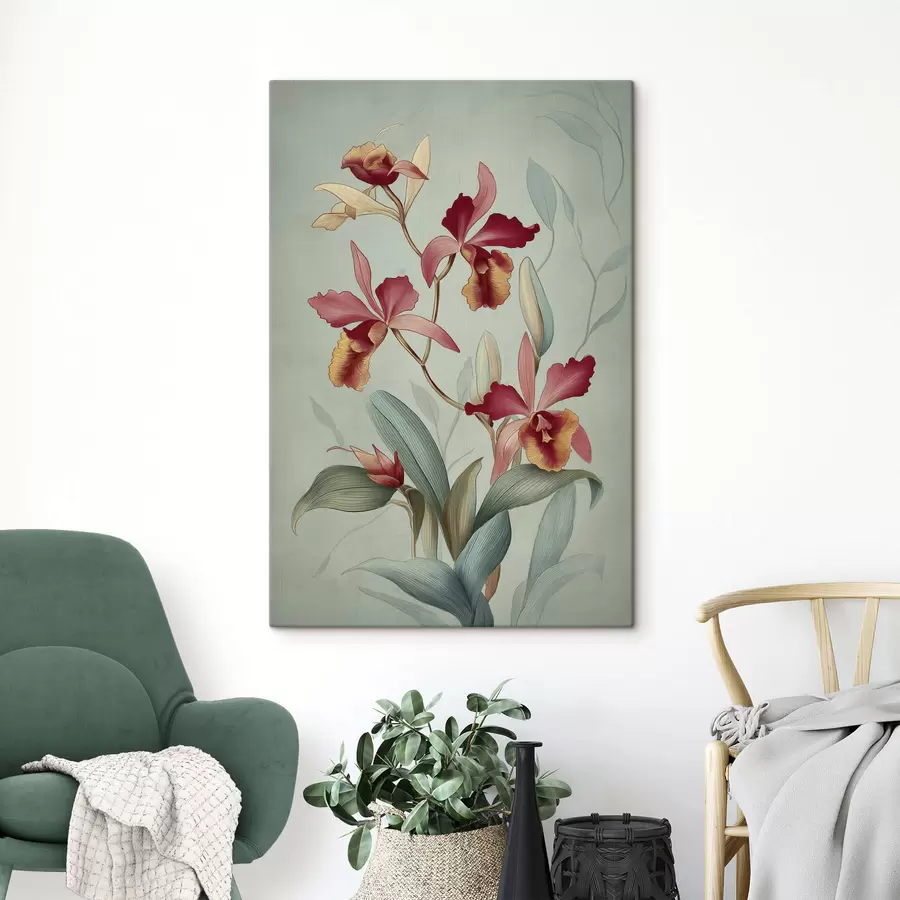 Картина Вінтажні квіти s47732