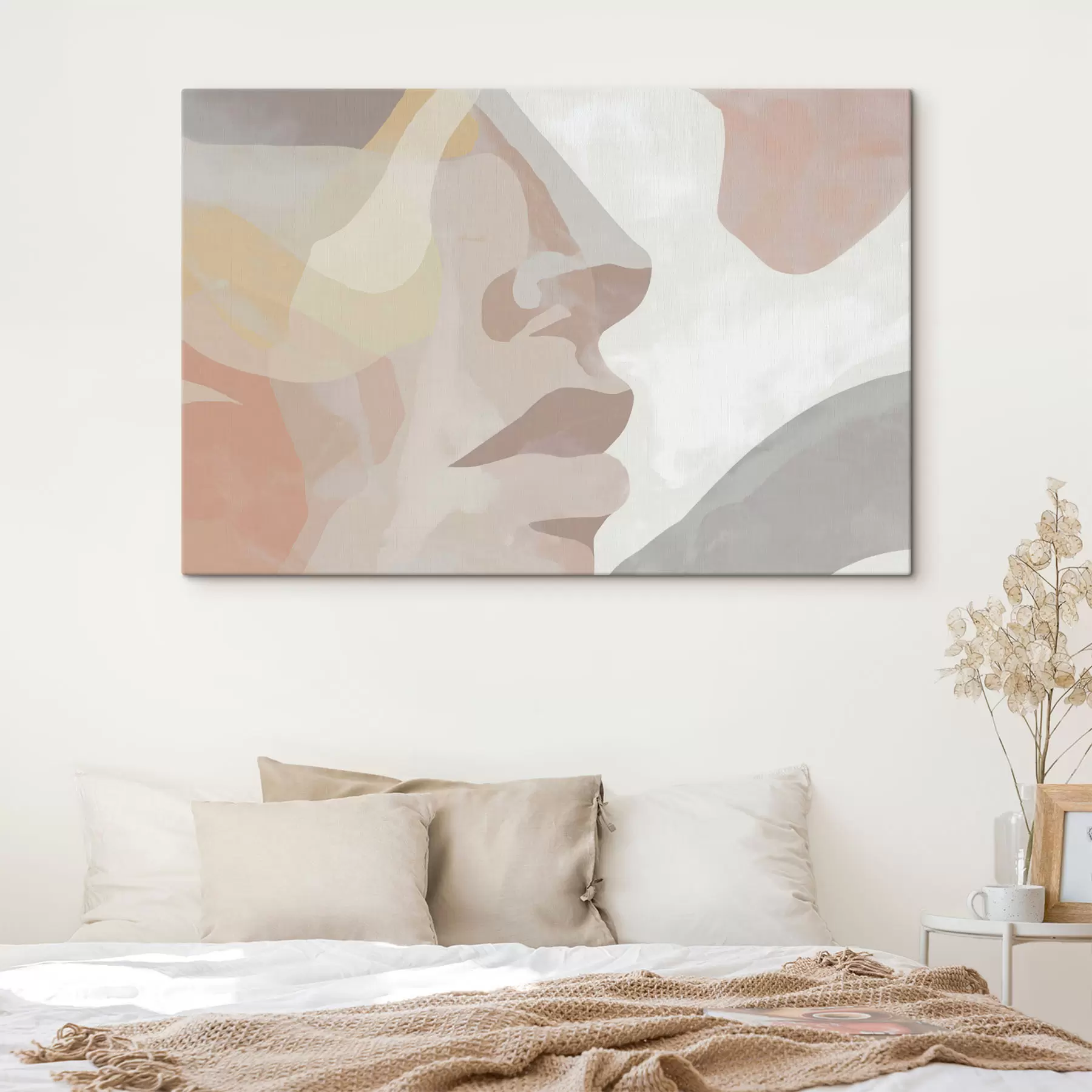 Картина Абстрактне мінімалістичне обличчя s47774