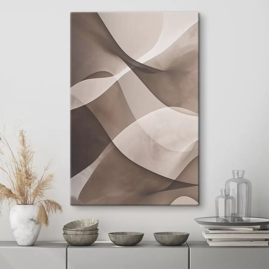 Картина Делікатний напівпрозорий абстрактний s47824