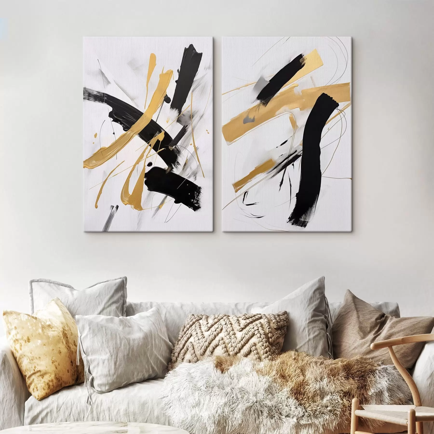 Картина Хаотична абстракція m30008