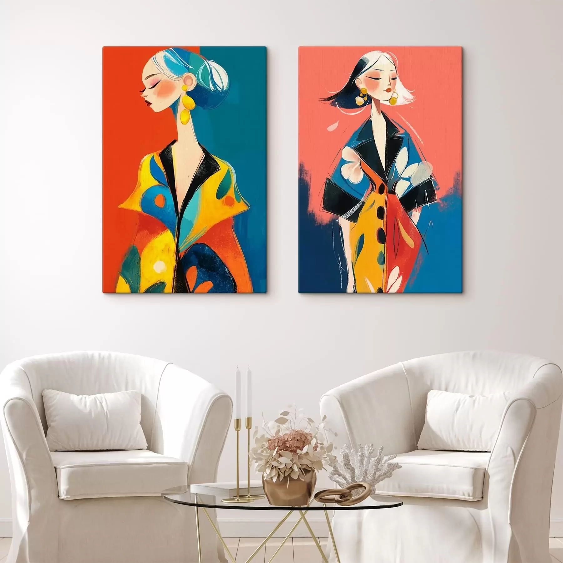 Картина Мода Жіночий портрет m30014