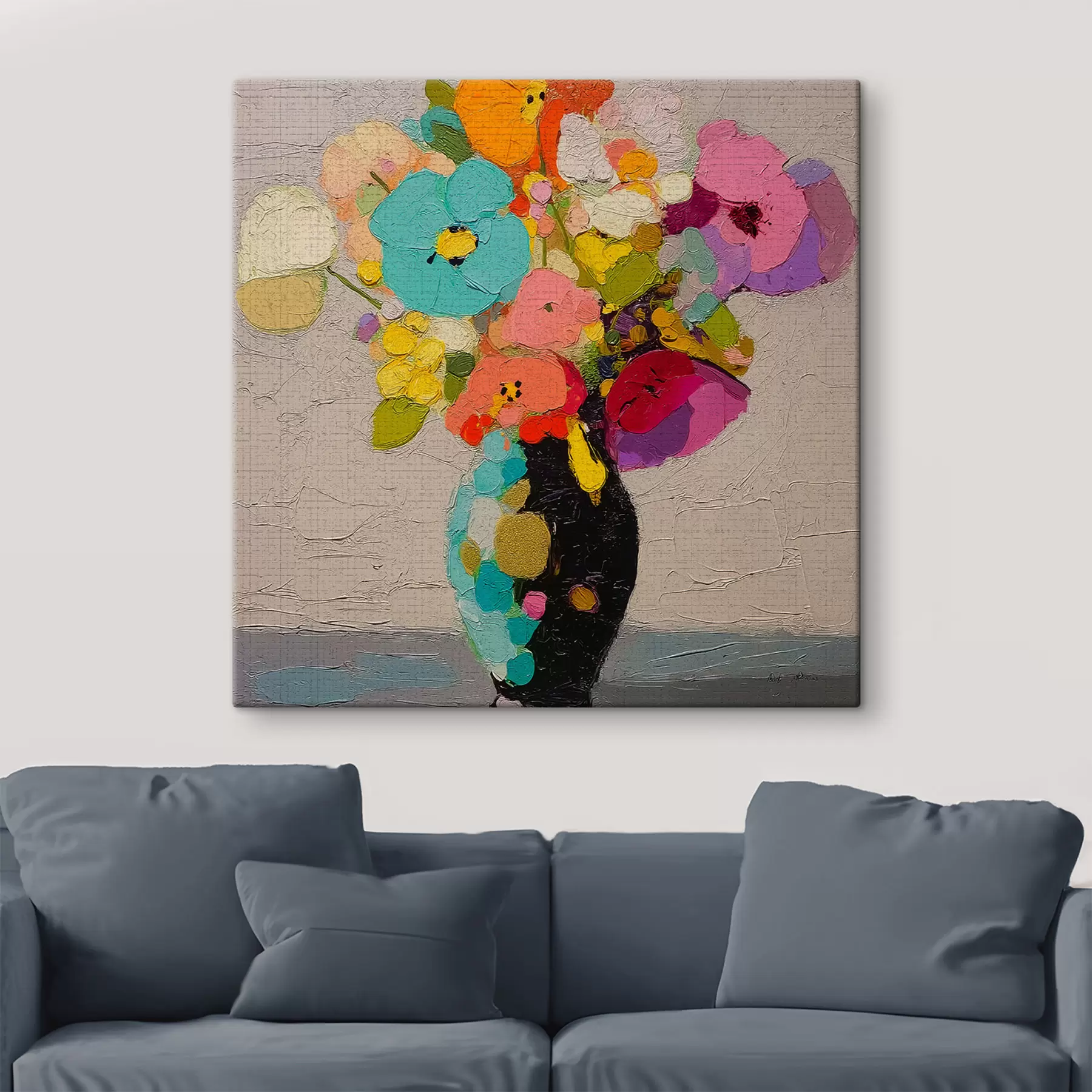 Картина Квіткова композиція у вазі s47826