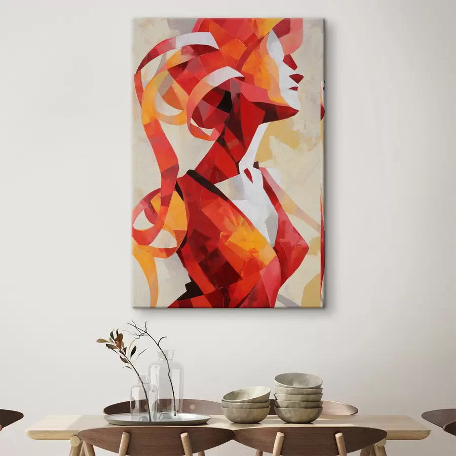 Картина Абстрактний жіночий портрет s47832