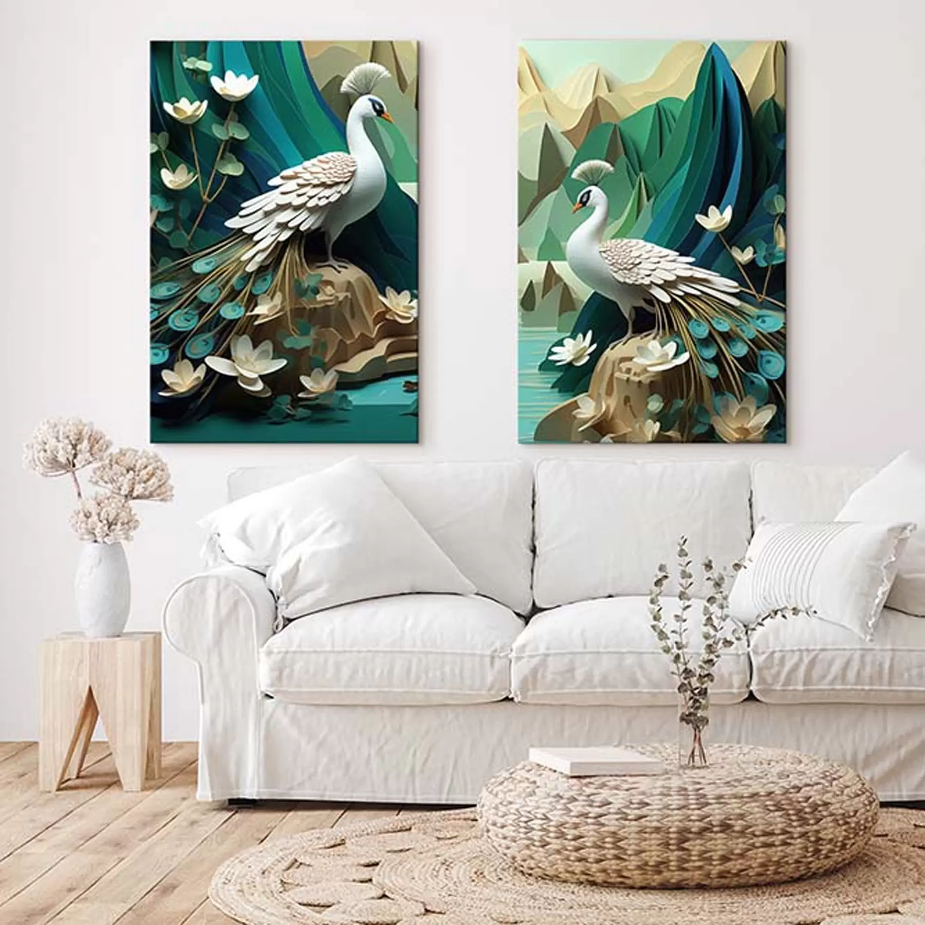 Картина Красиві павичі m30020