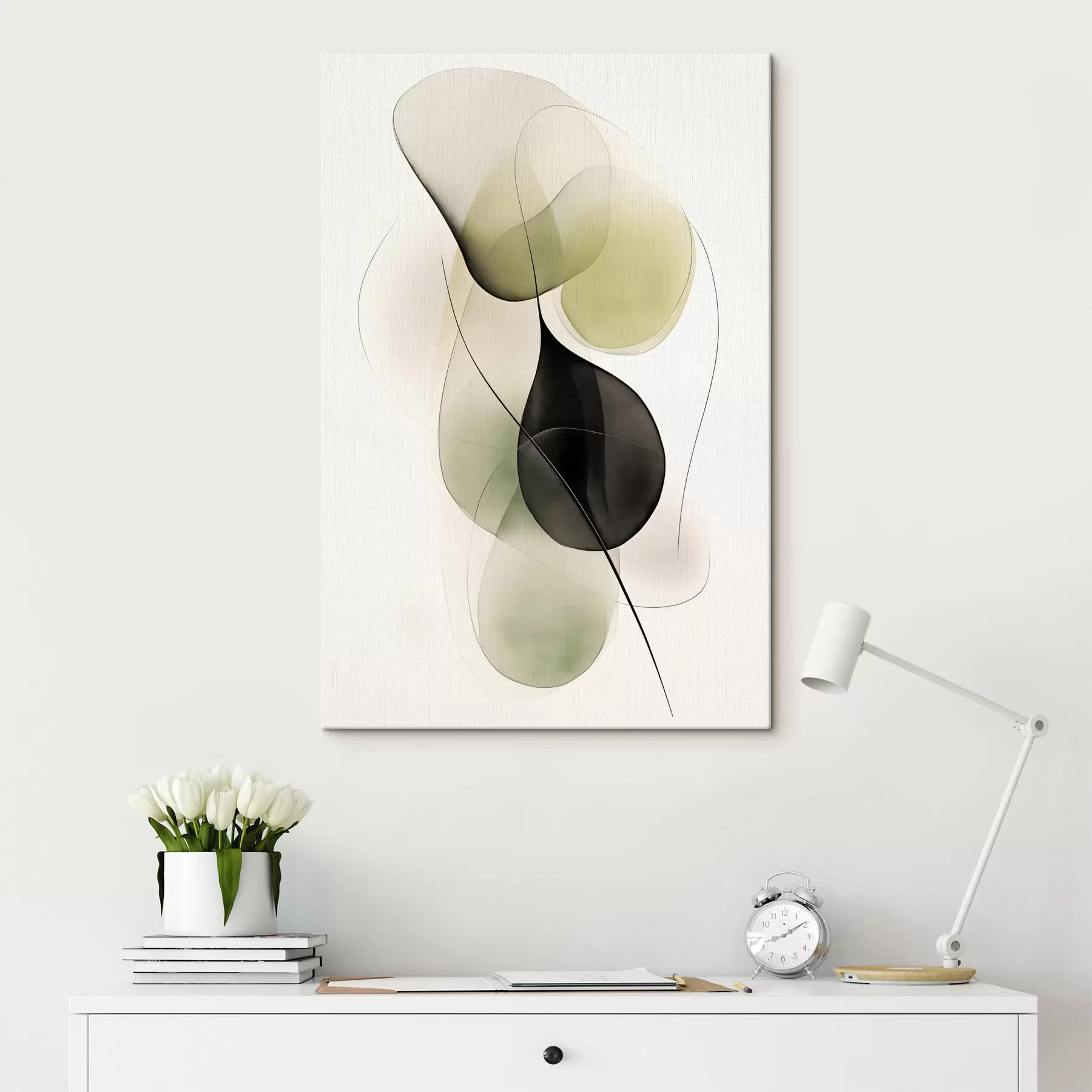 Картина Абстрактні лінії та форми s47925