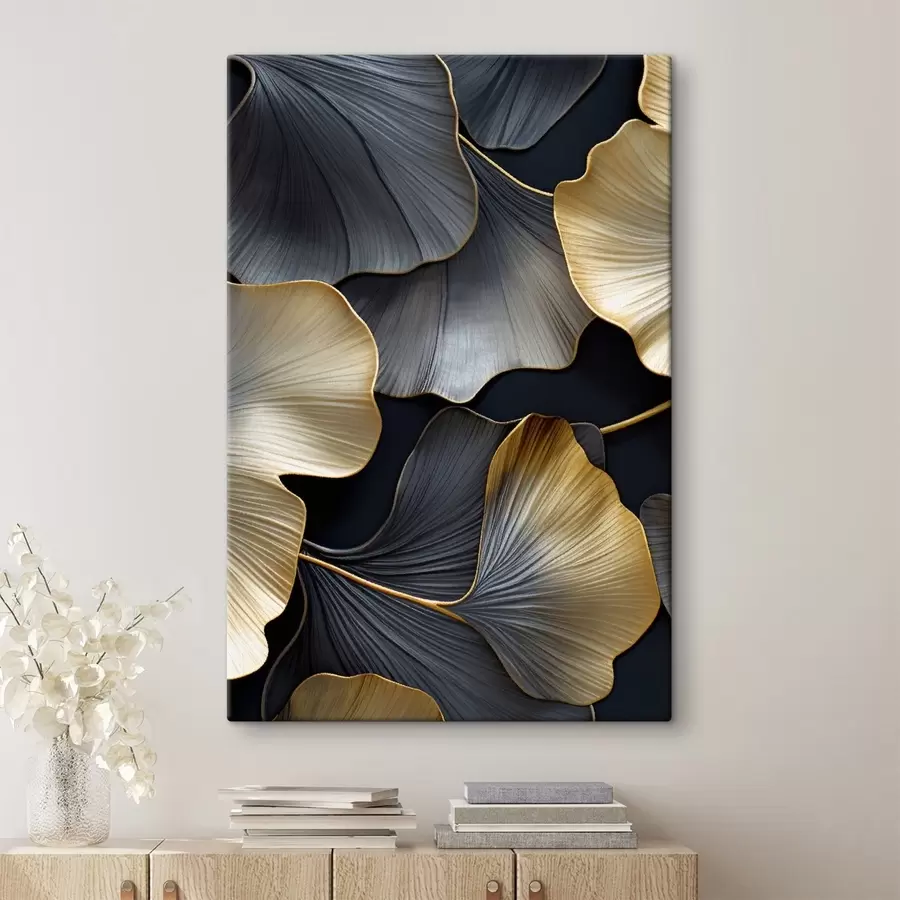 Картина Листя гінкго s48006