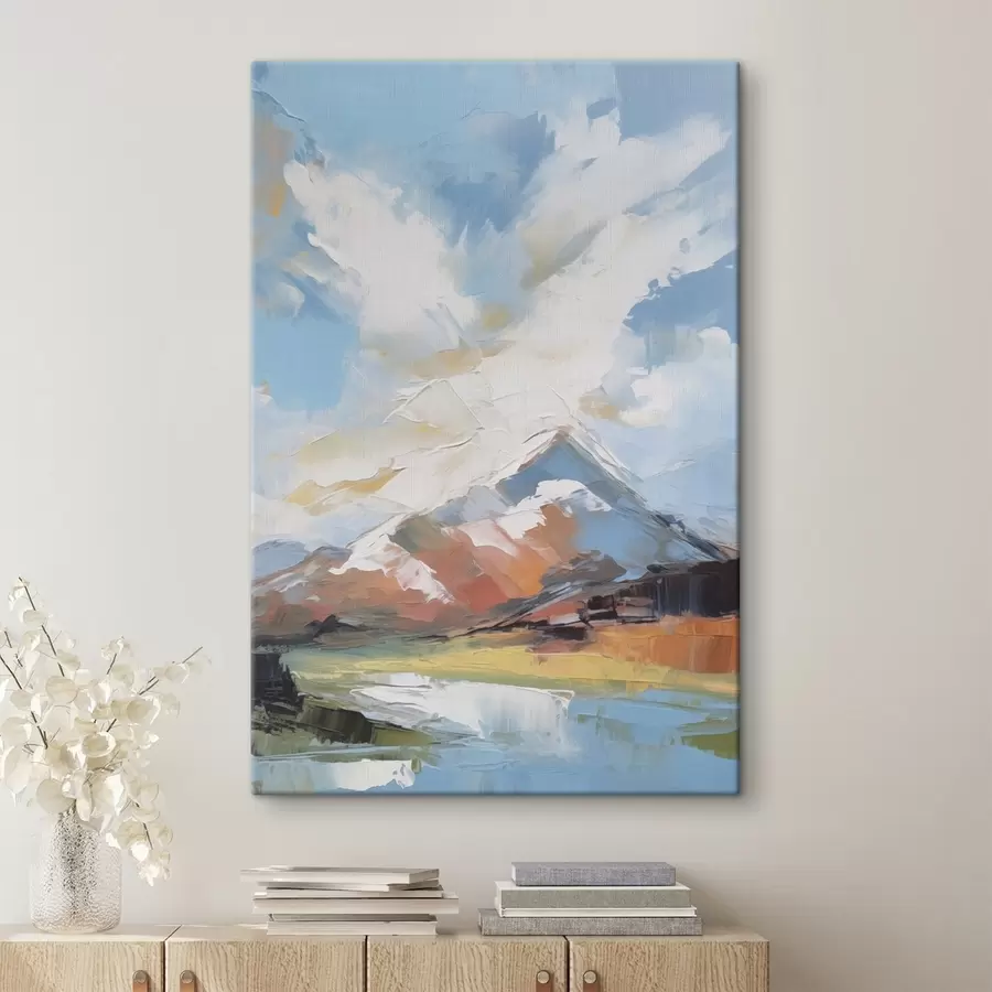 Картина Гірський пейзаж s48044