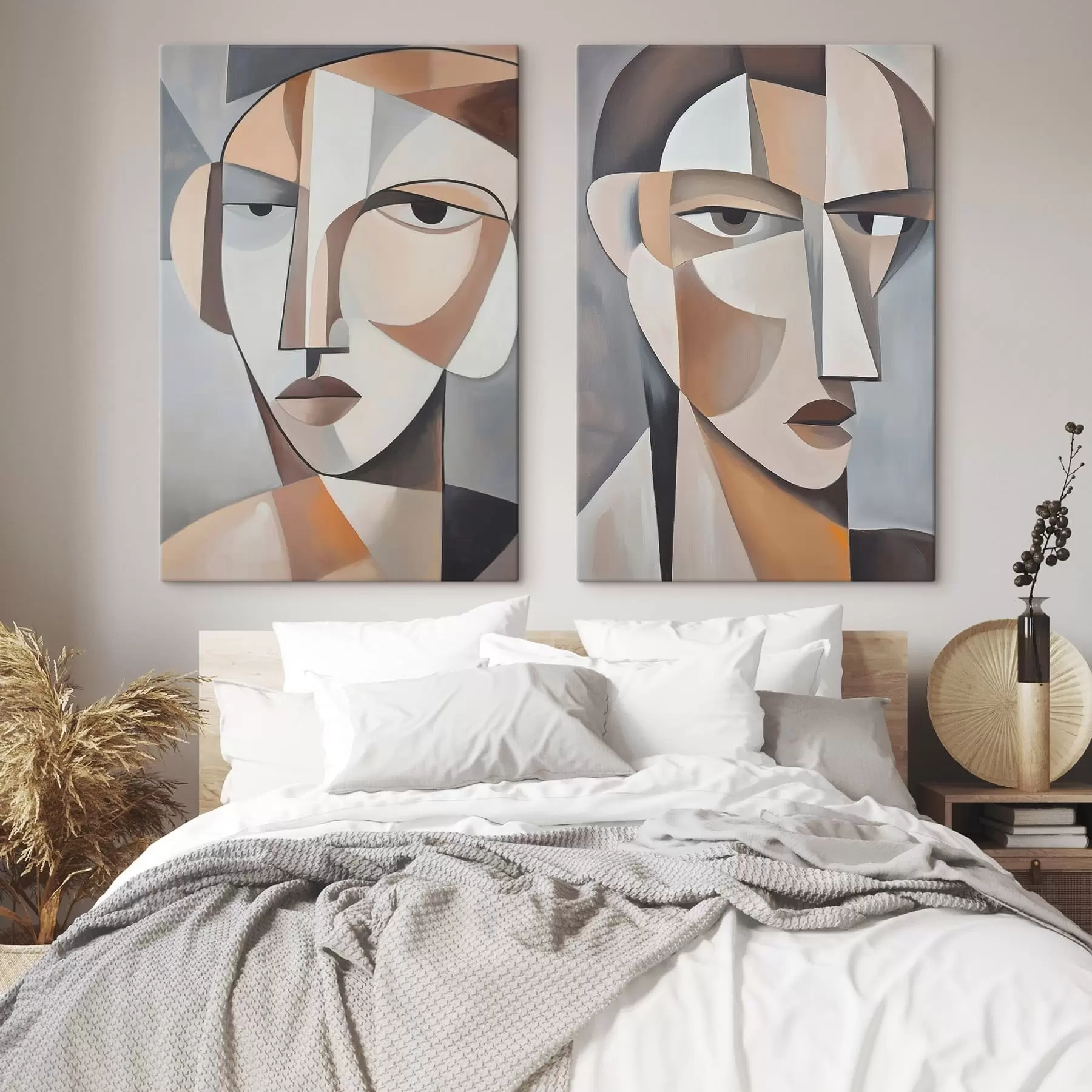 Картина Сучасні кубістичні портрети  m30065