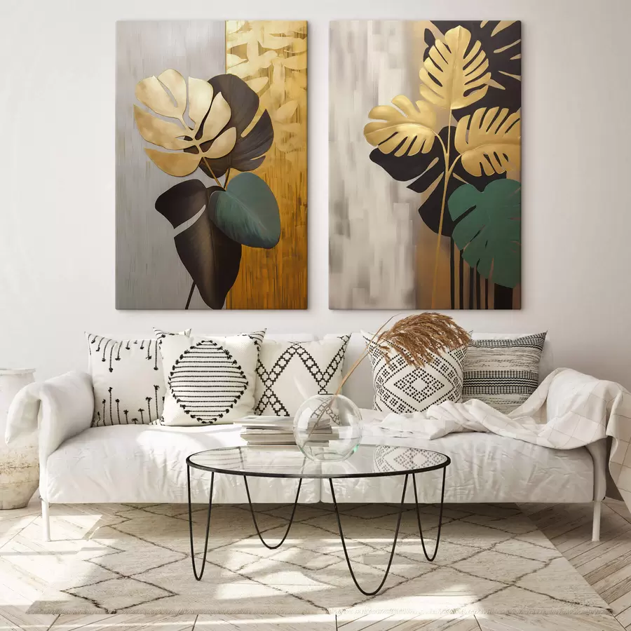 Картина Тропічний листя m30067