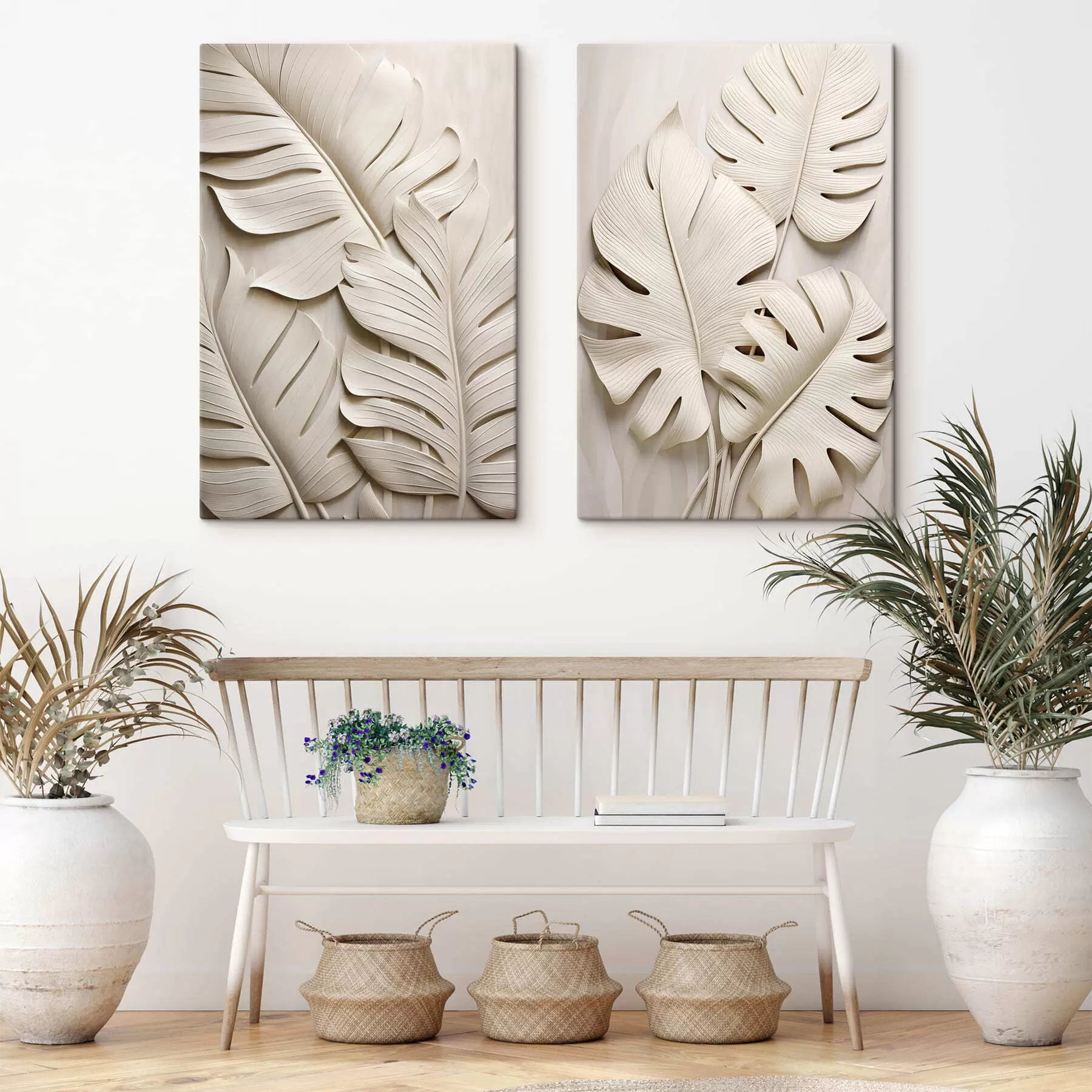 Картина Листя монстери m30159