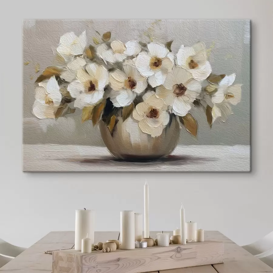 Картина Квіти у вазі s48242