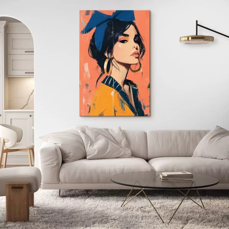 Картина Портрет дівчини s48246