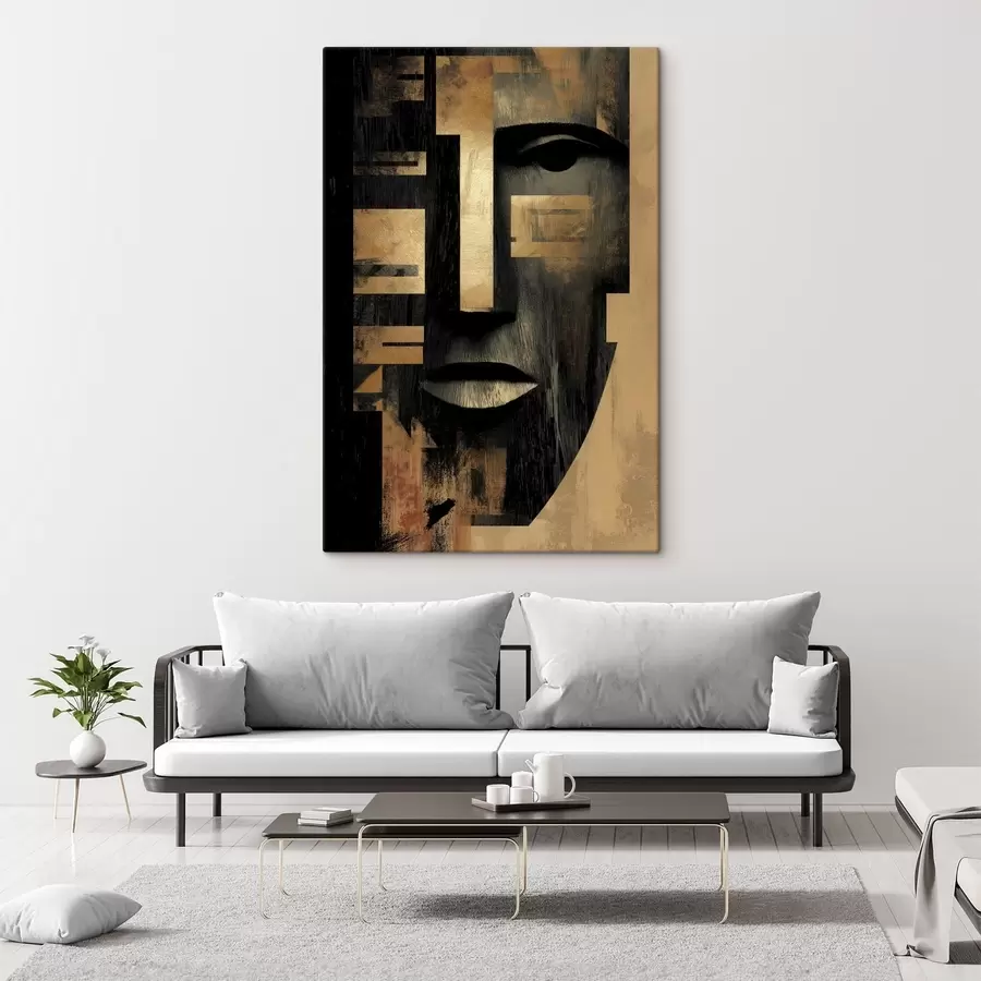Картина Абстрактне обличчя s48249