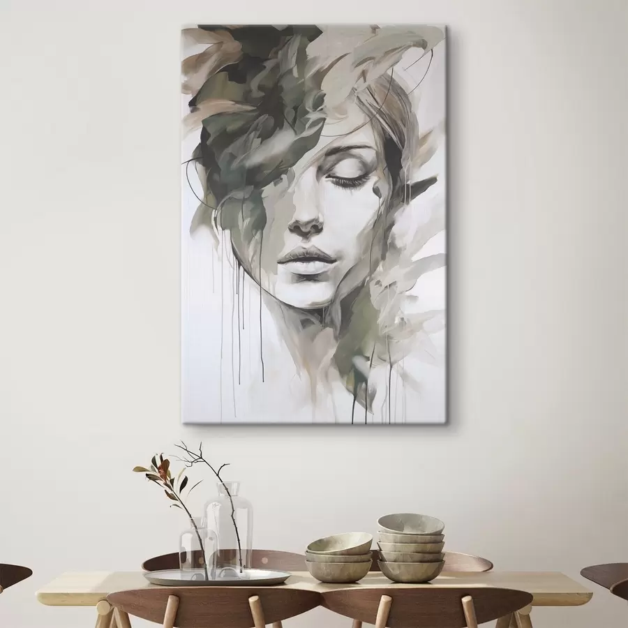 Картина Абстрактний портрет s48269