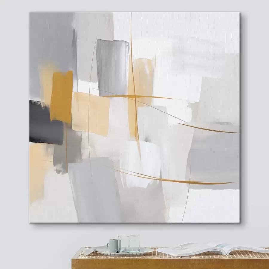 Картина Абстрактна імітація живопису s48272
