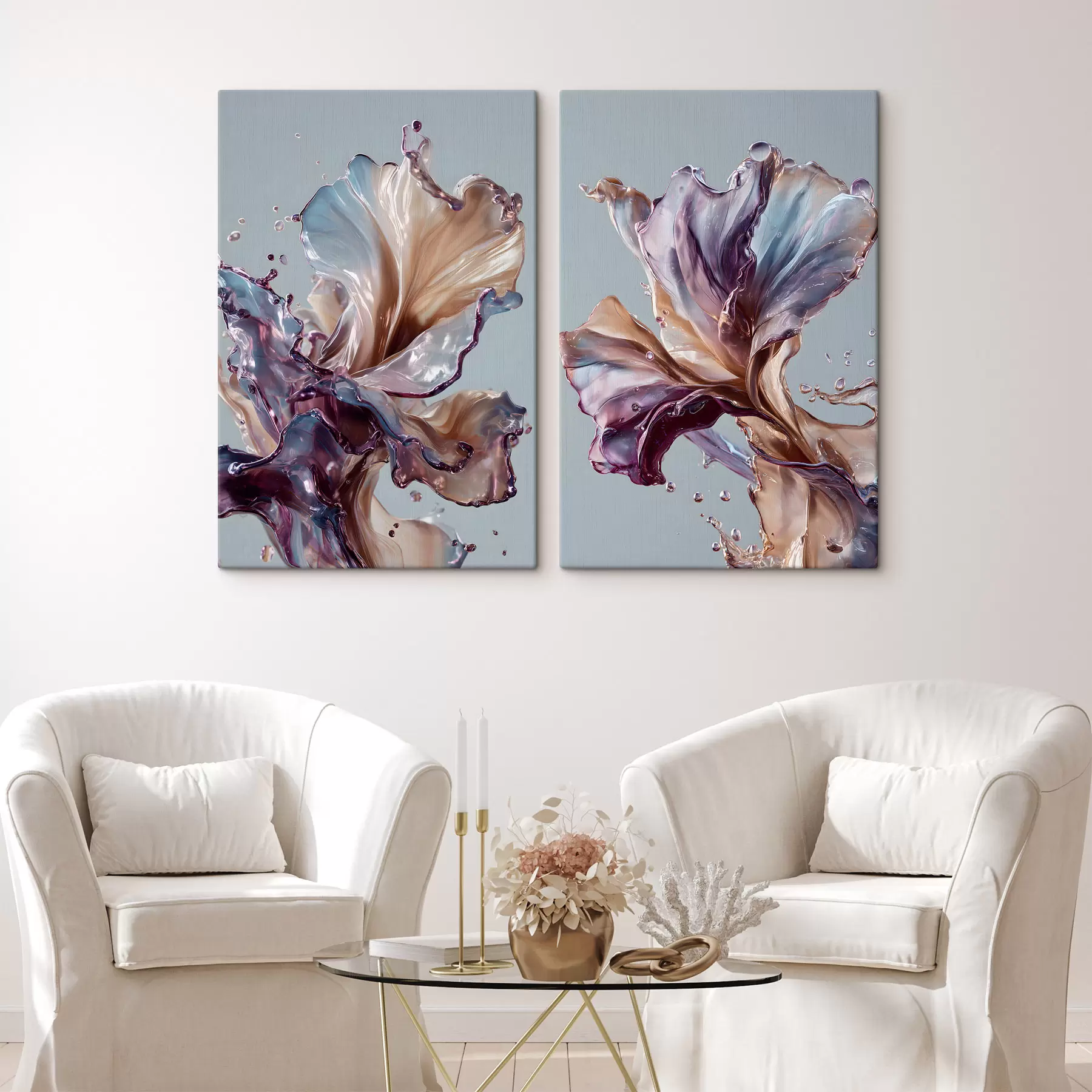 Картина абстрактні спалахи m30173