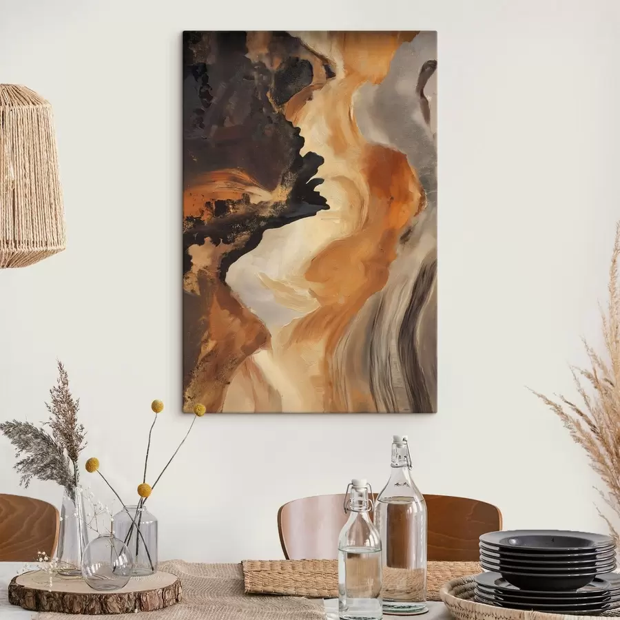 Картина Абстрактні мазки пензлем s48302