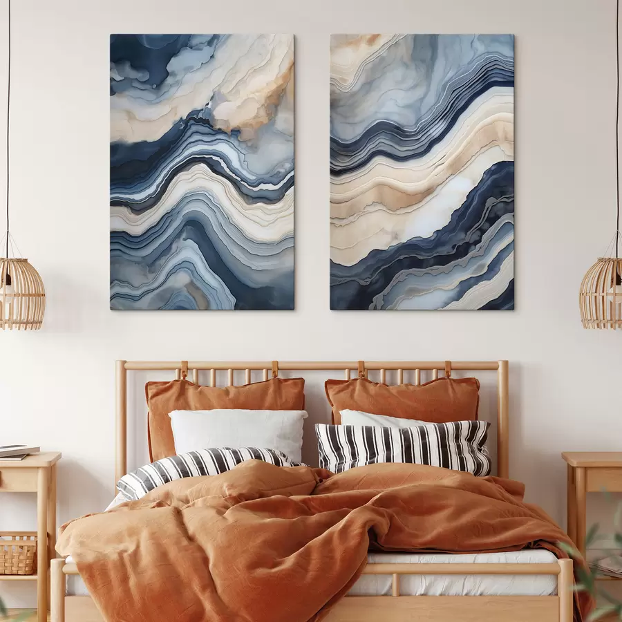 Картина Абстрактний мармур m30180