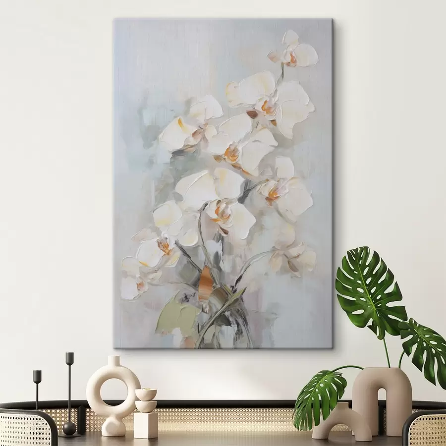 Картина Картина, що імітує гілку орхідеї s48321