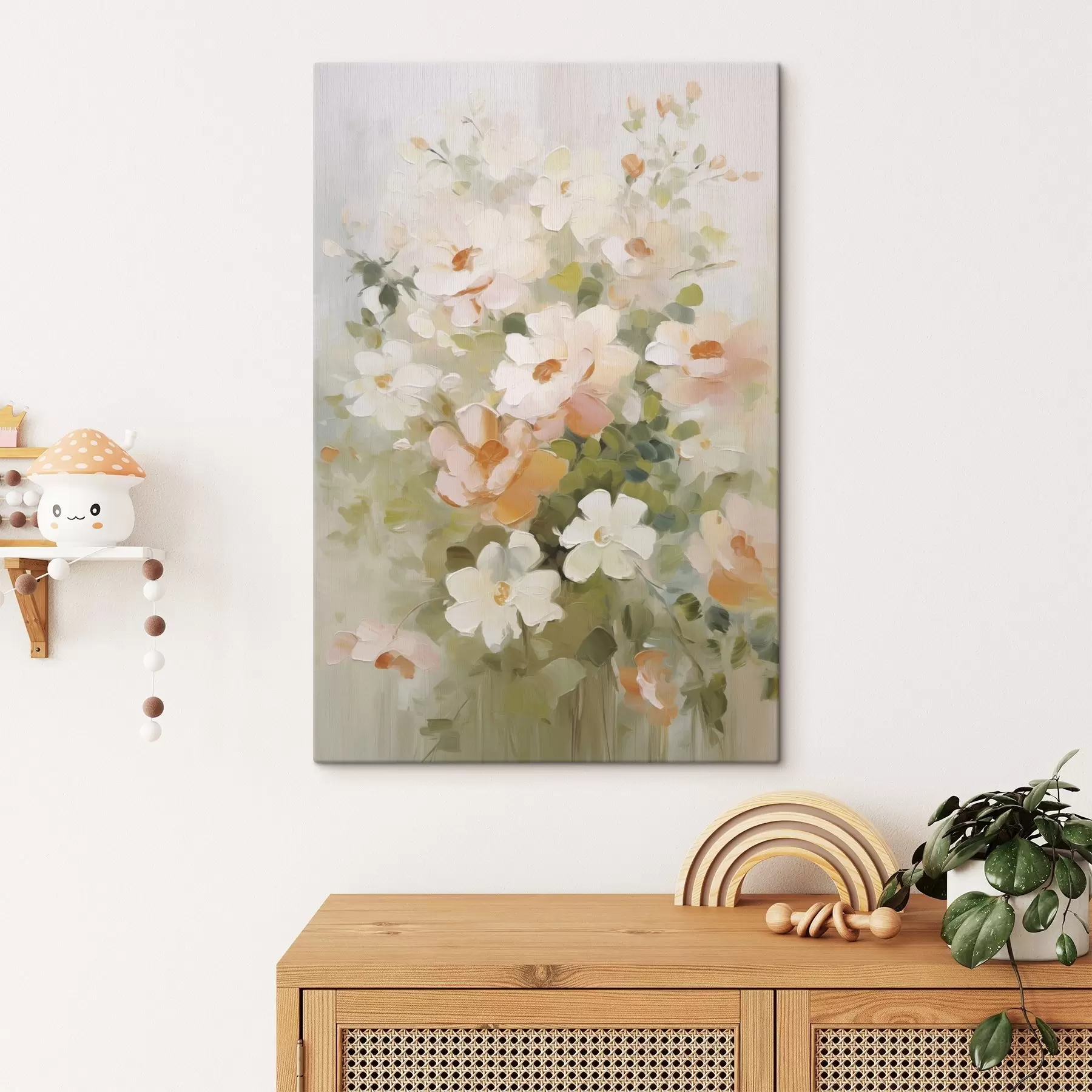 Картина Розпис з імітацією квітів s48322