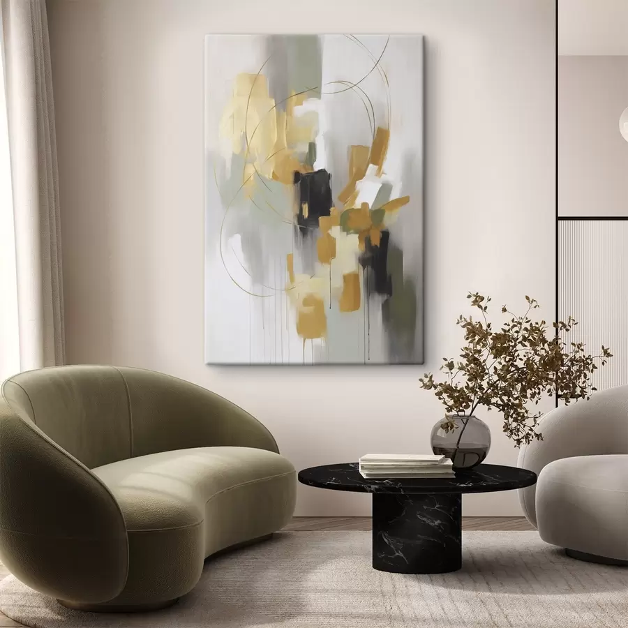 Картина Абстрактна імітація живопису s48324