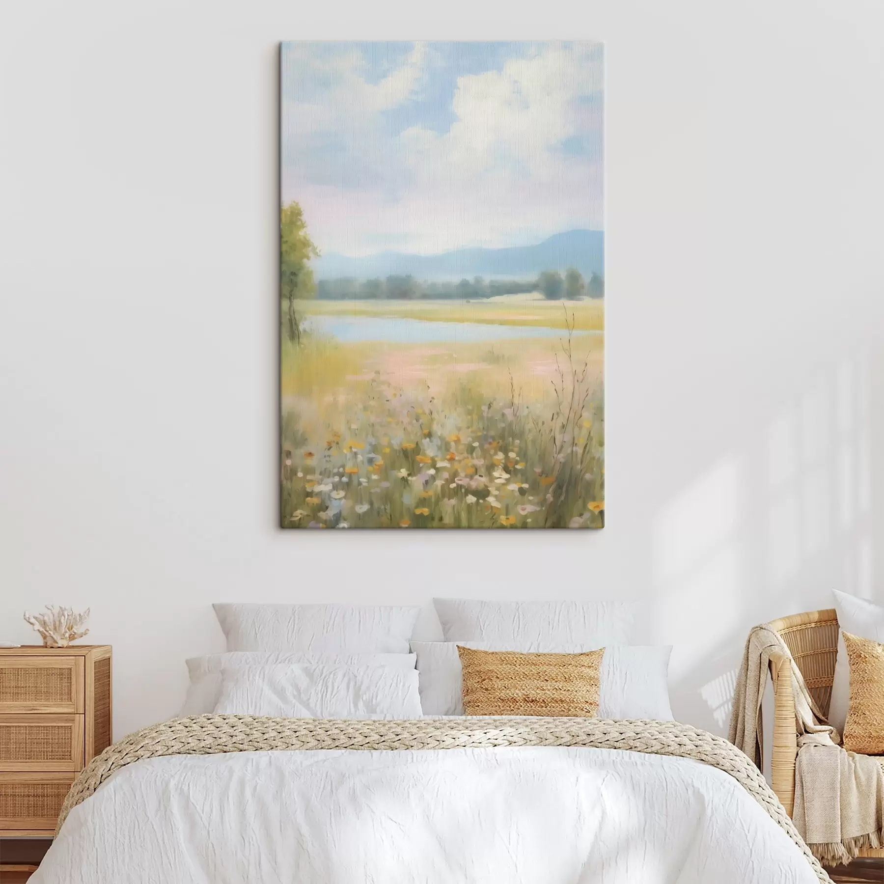 Картина Імітація польового пейзажу під живопис s48419