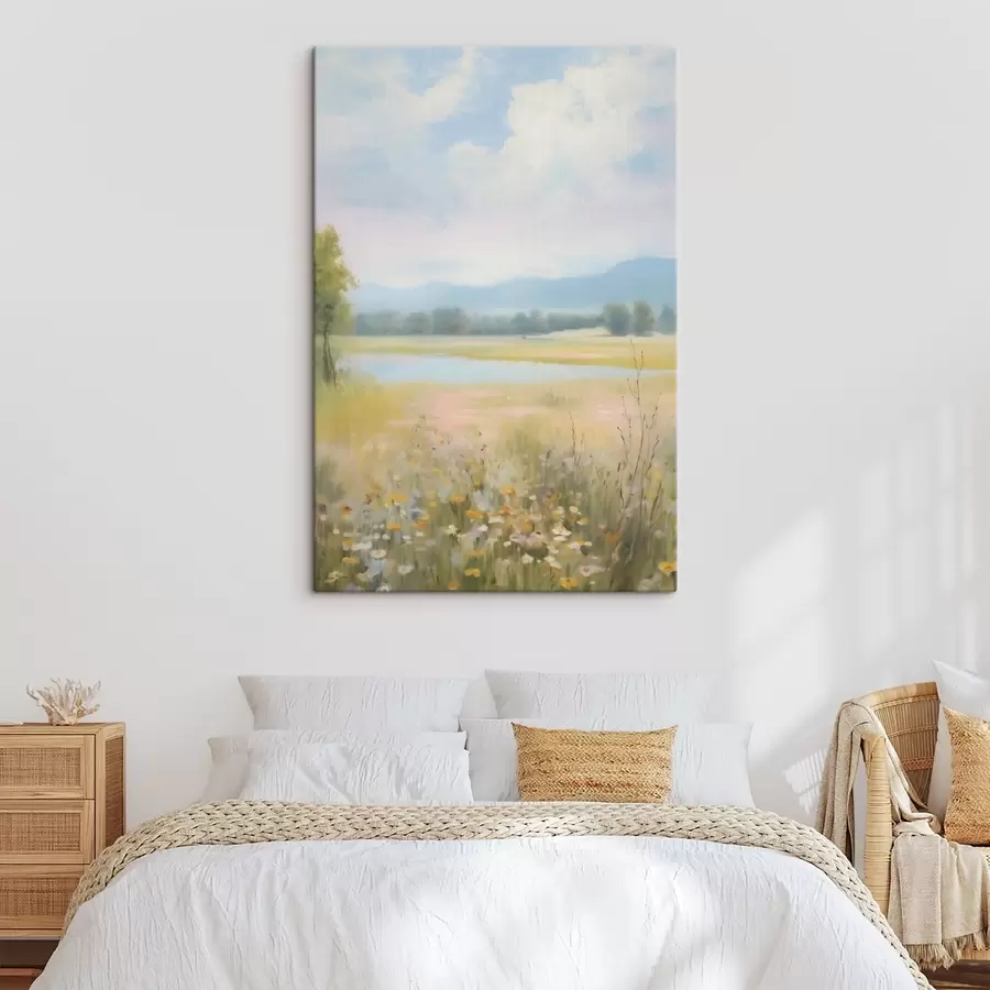 Картина Імітація польового пейзажу під живопис s48419