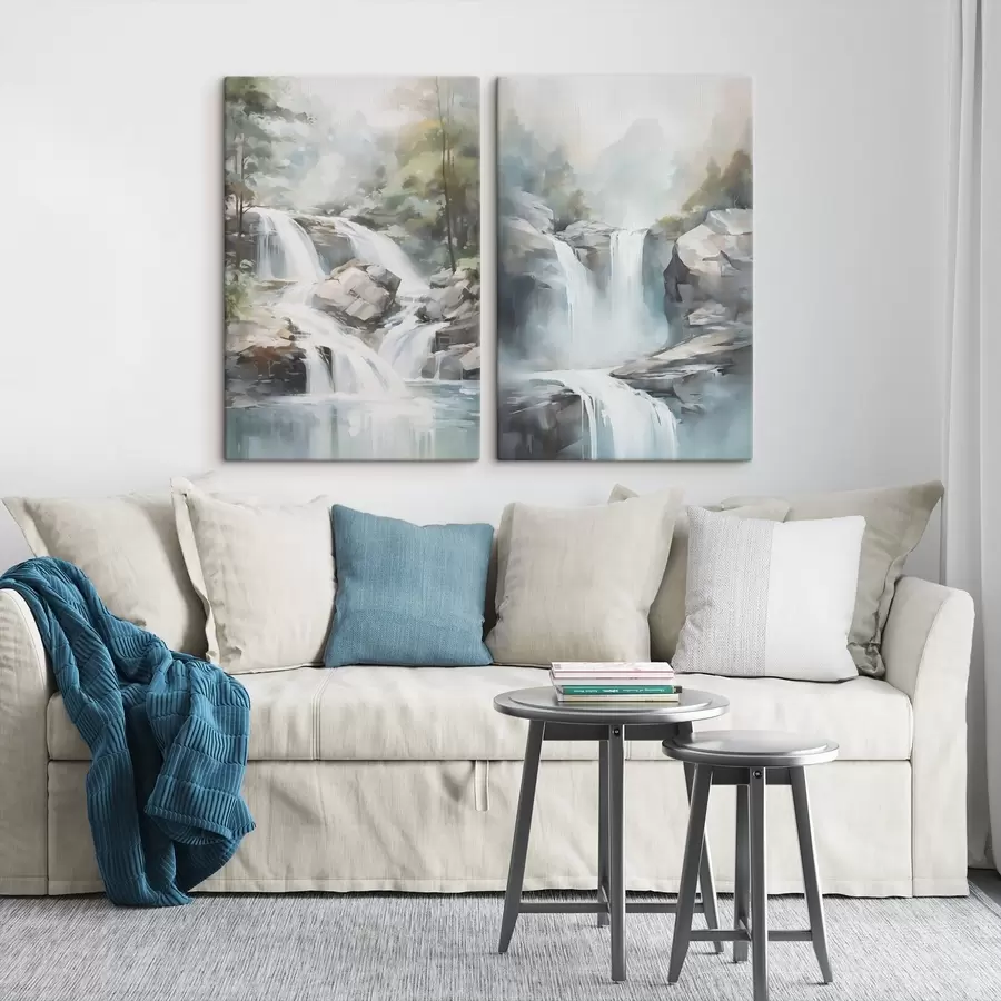 Картина Імітація водоспаду на картині m30212