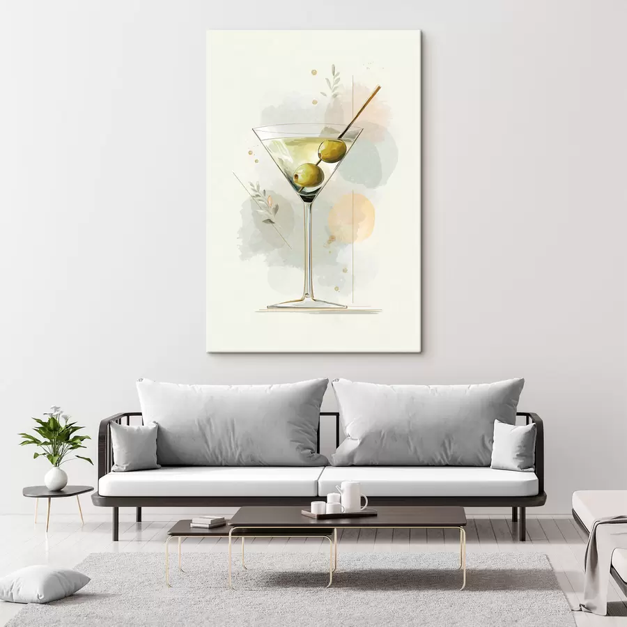 Картина келих для мартіні s48436