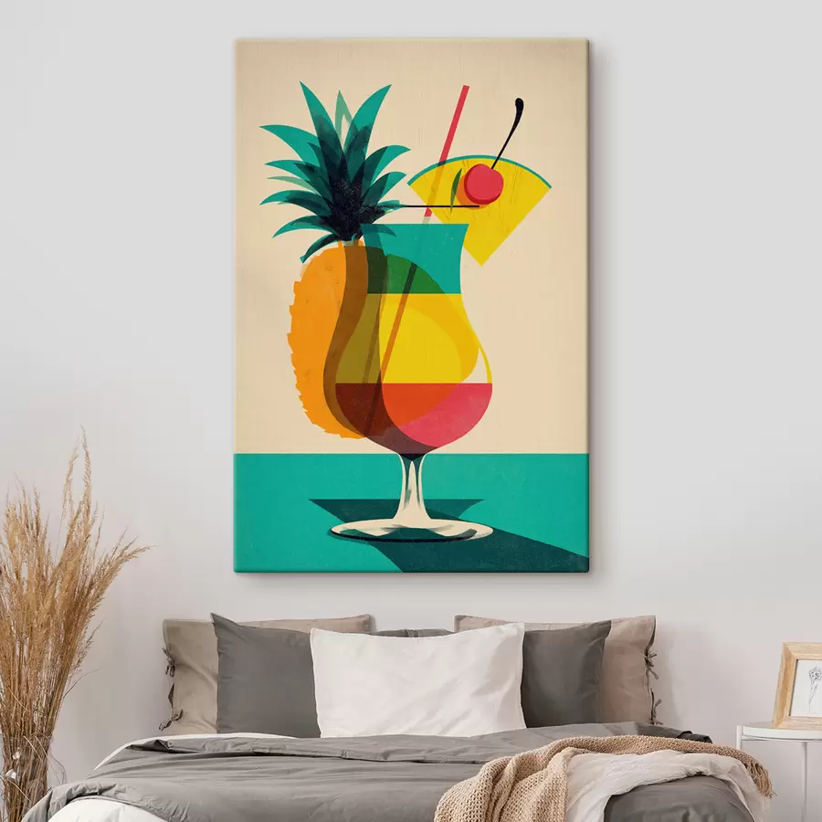 Картина Склянка для тропічних коктейлів s48470