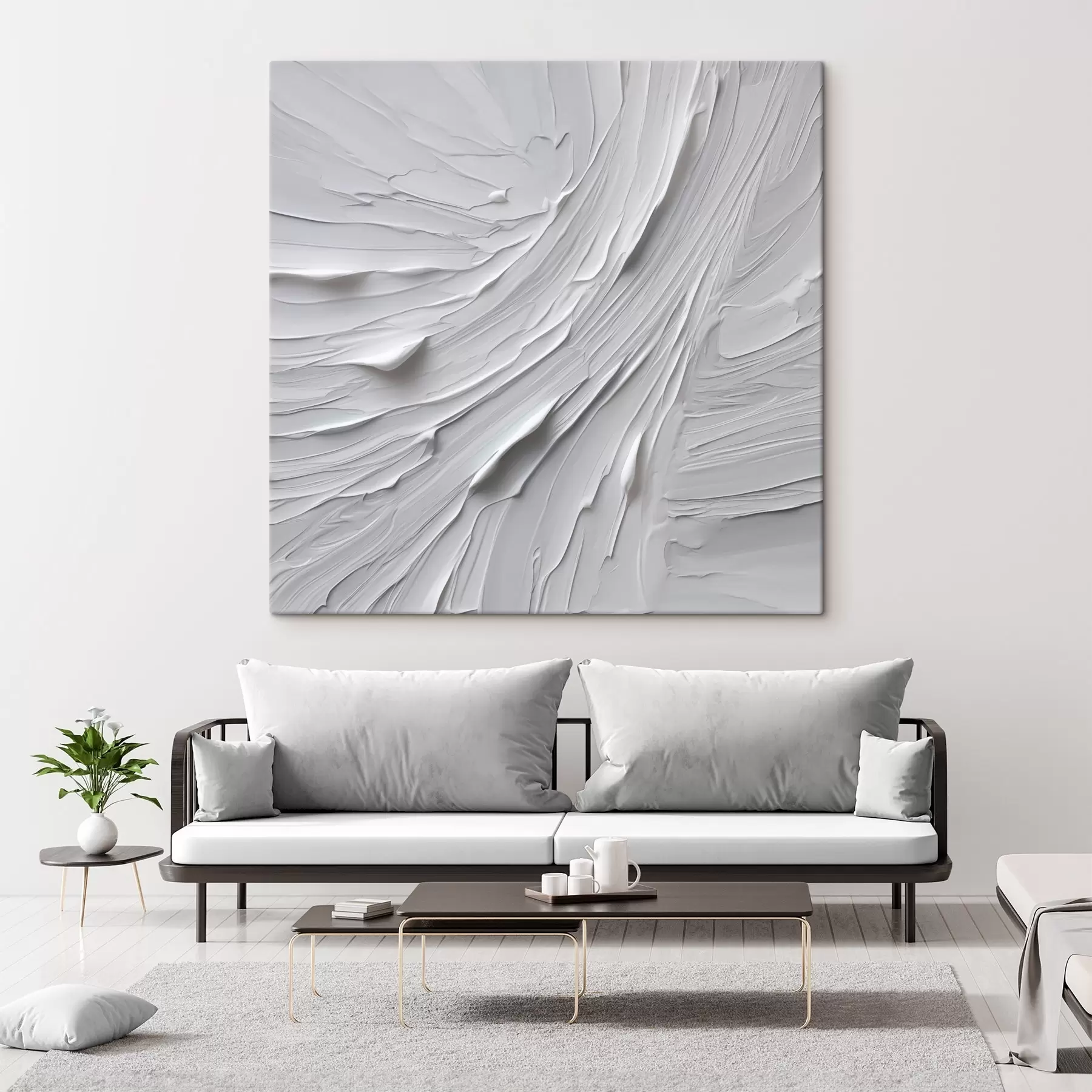 Картина Абстрактна імітація живопису s48505