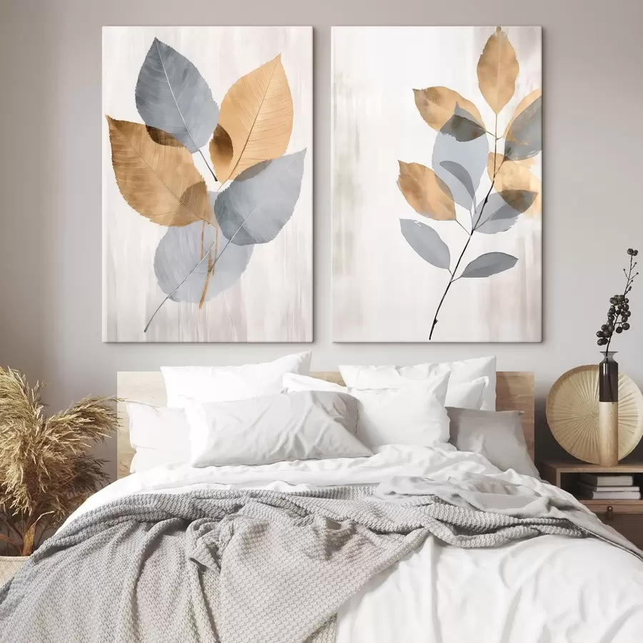 Картина Гілки з листям m30153