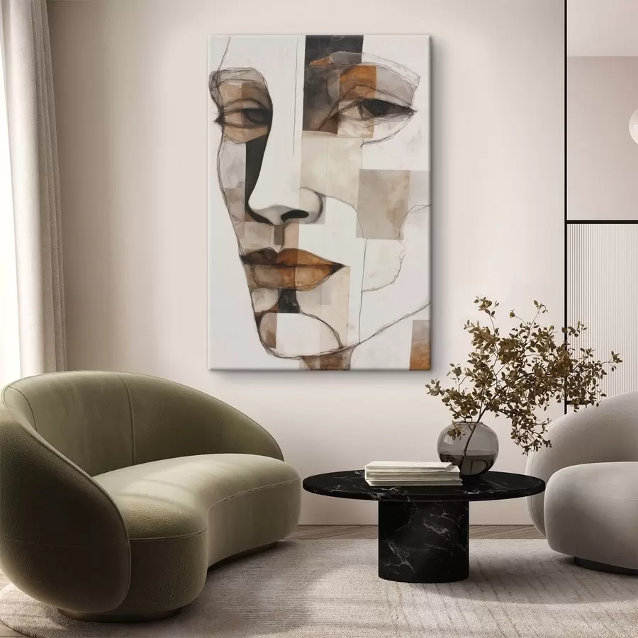 Картина Абстрактне обличчя s48515