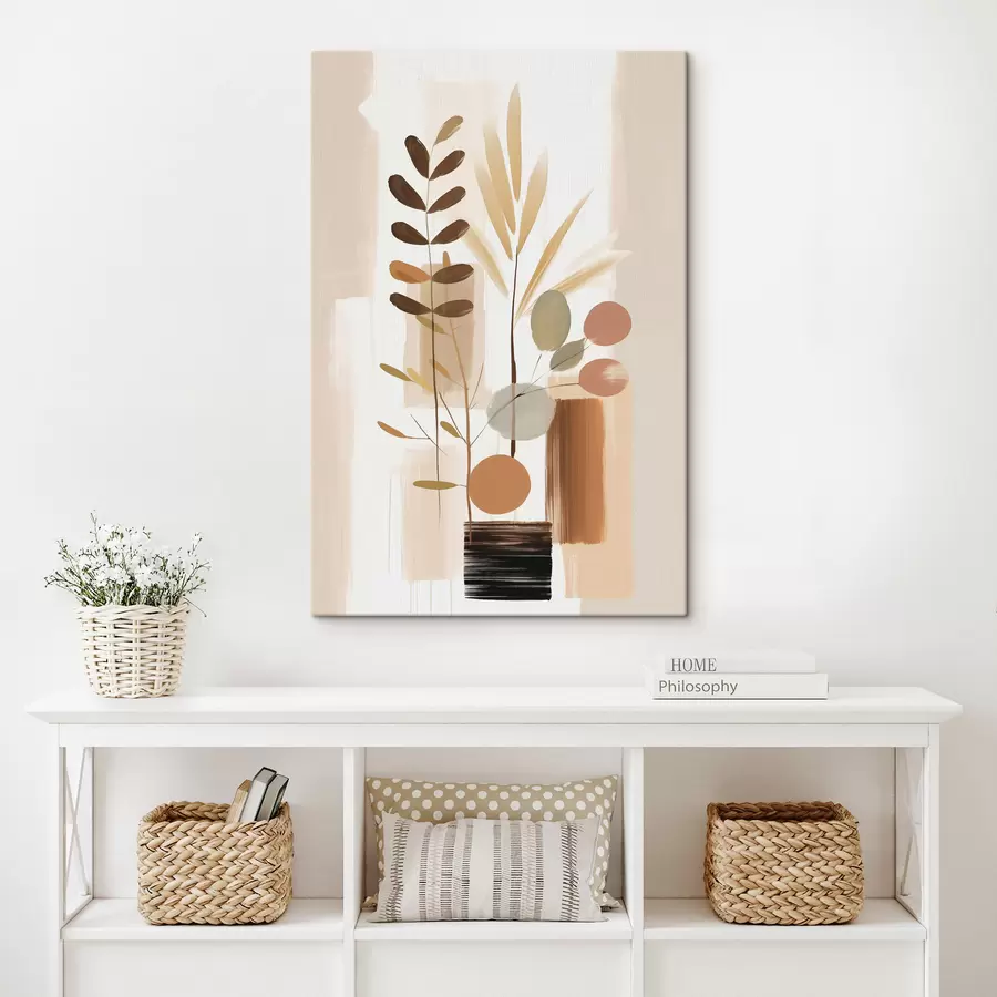 Картина Абстрактний ботанічний склад s48517