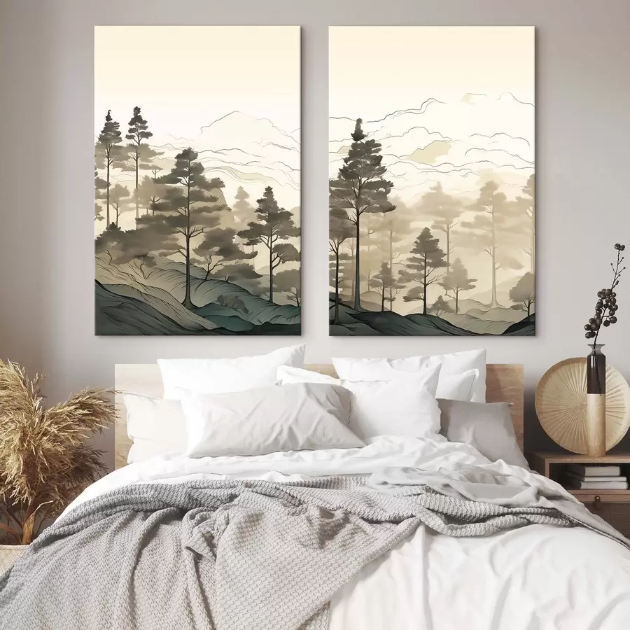 Картина Гармонія природи та каменю m30255