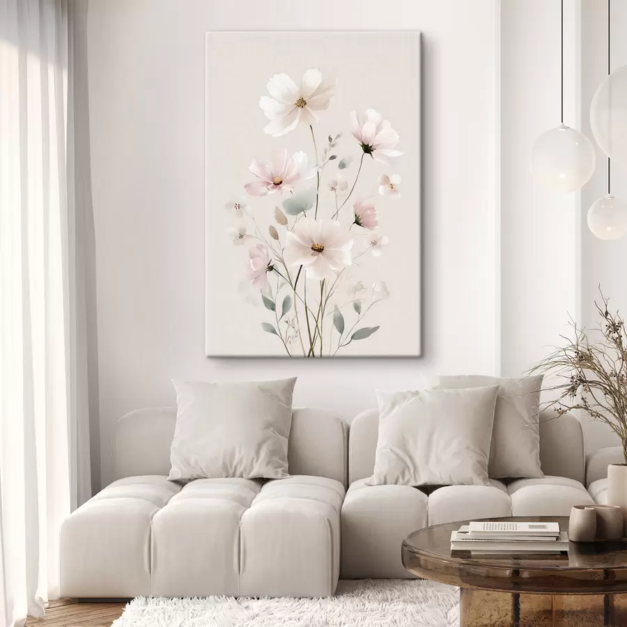 Картина ніжні польові квіти s48533