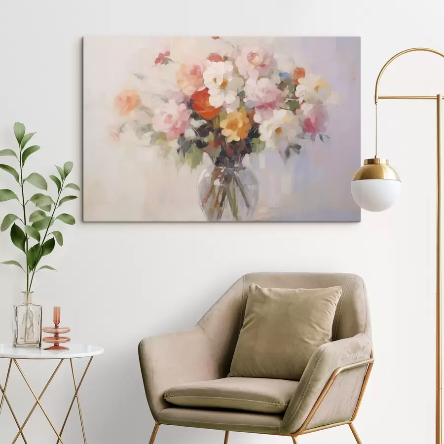 Картина Букет квітів, імітація картини s48587