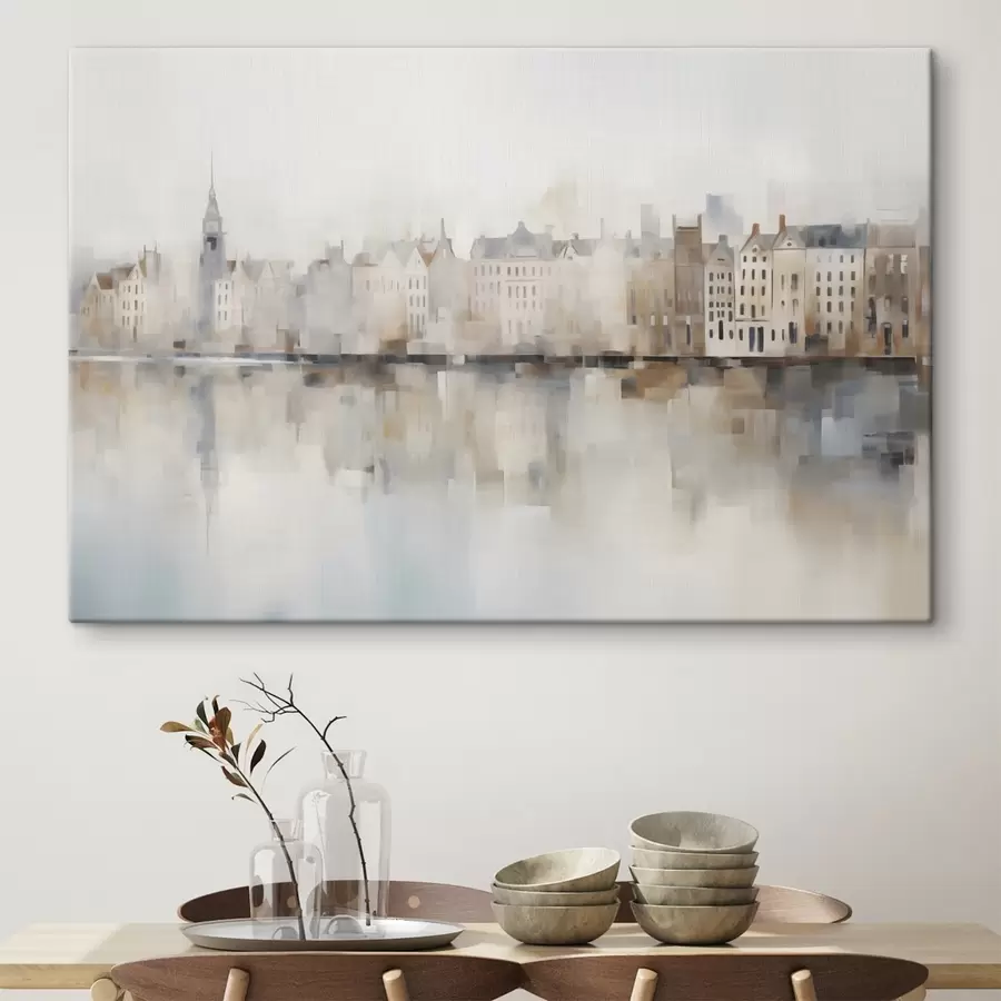 Картина Імітація міського пейзажу s48596