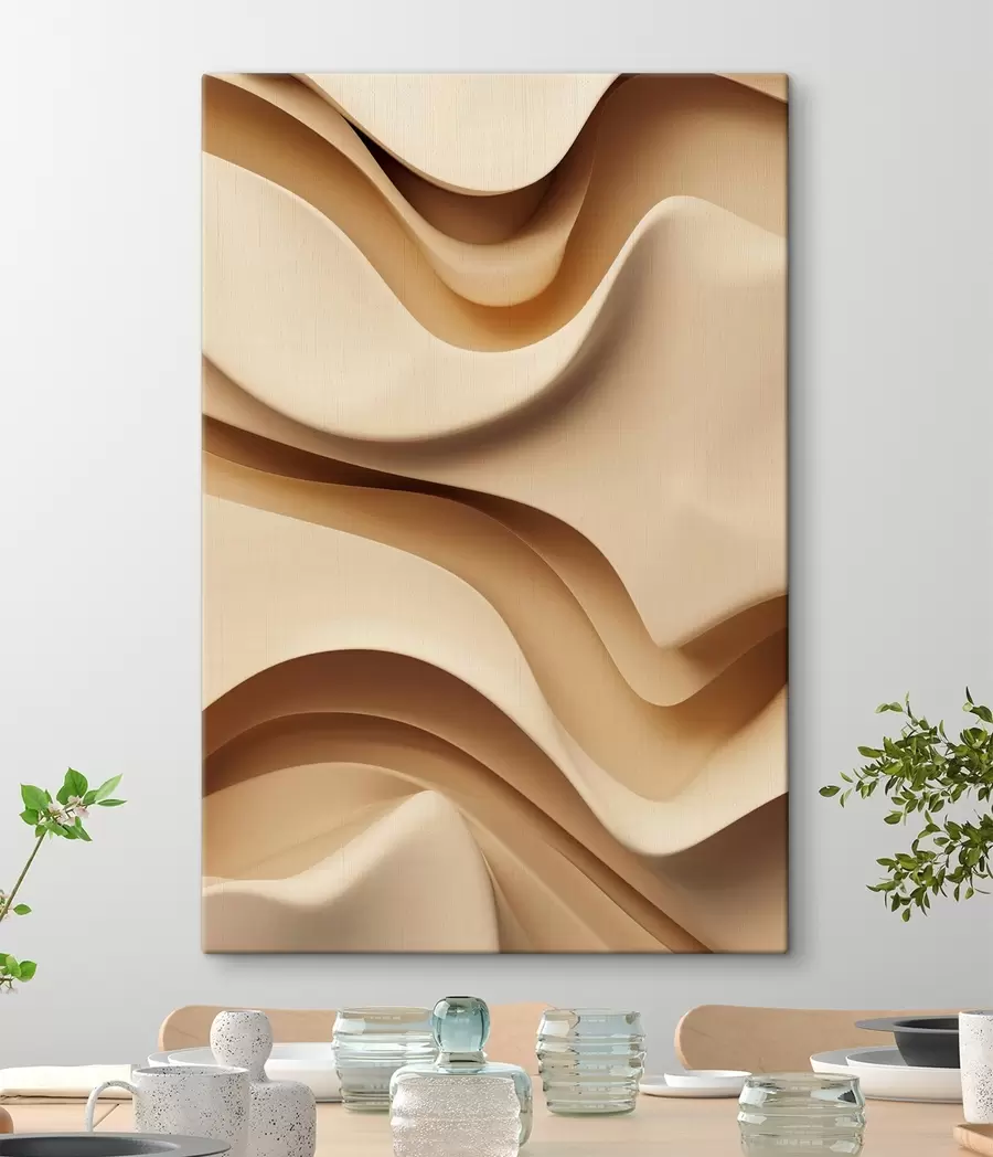 Картина Абстрактні хвилі, сучасний інтер'єр s48586