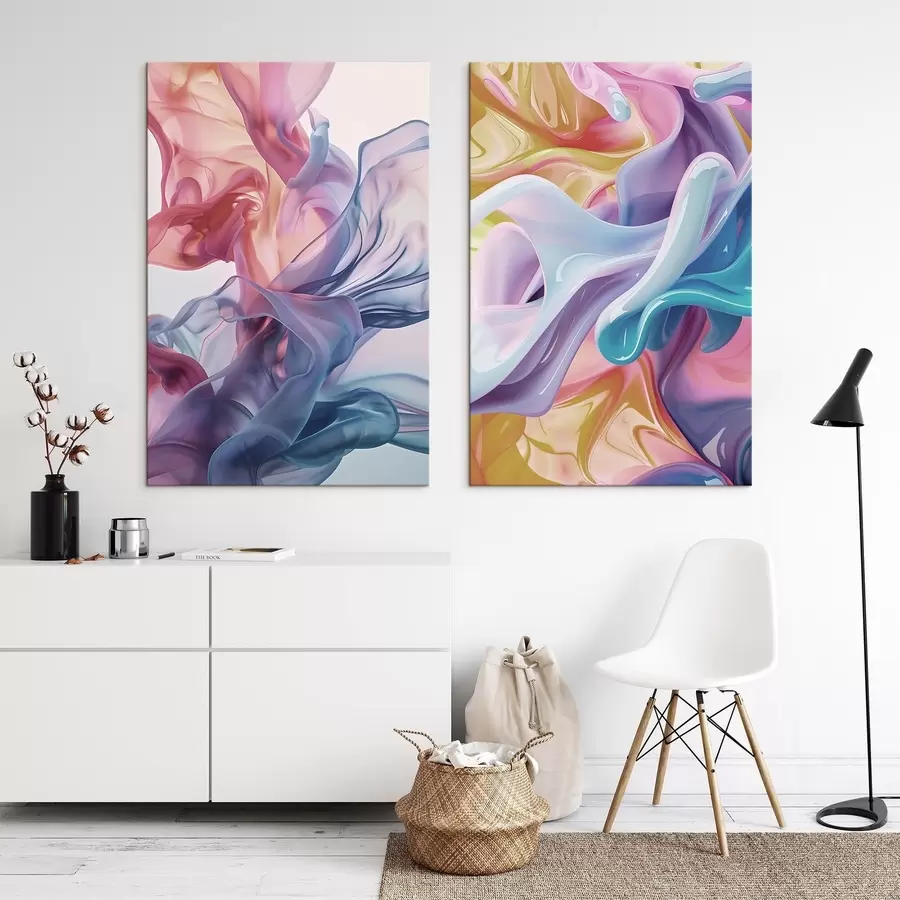 Картина Кольорові фігури m30276