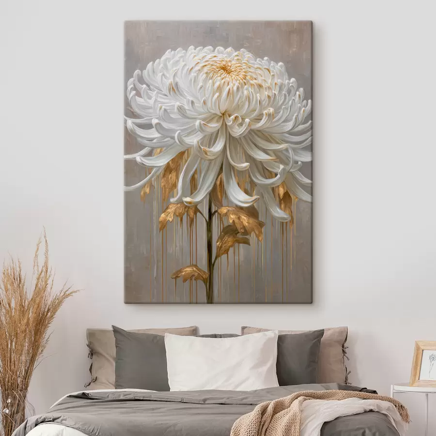 Картина Велика абстрактна квітка s48520