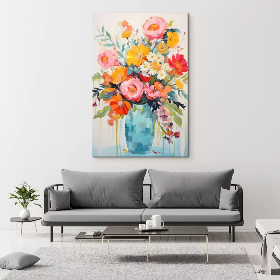Картина Яскраві квіти s48643