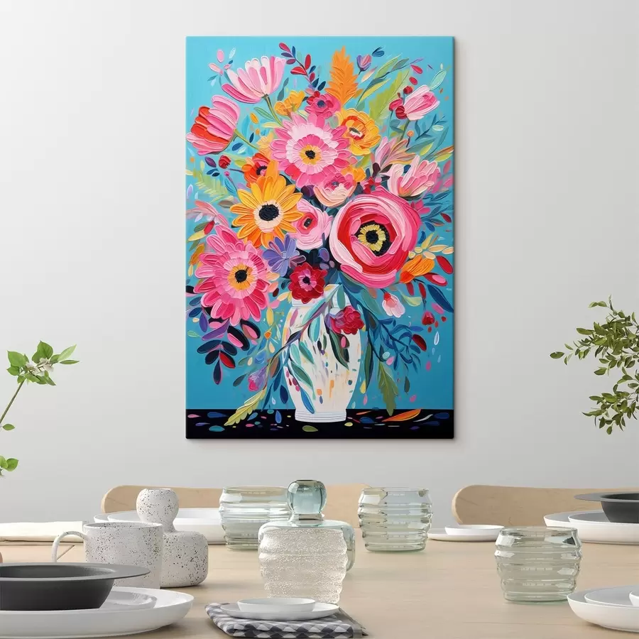 Картина Яскраві квіти s48644