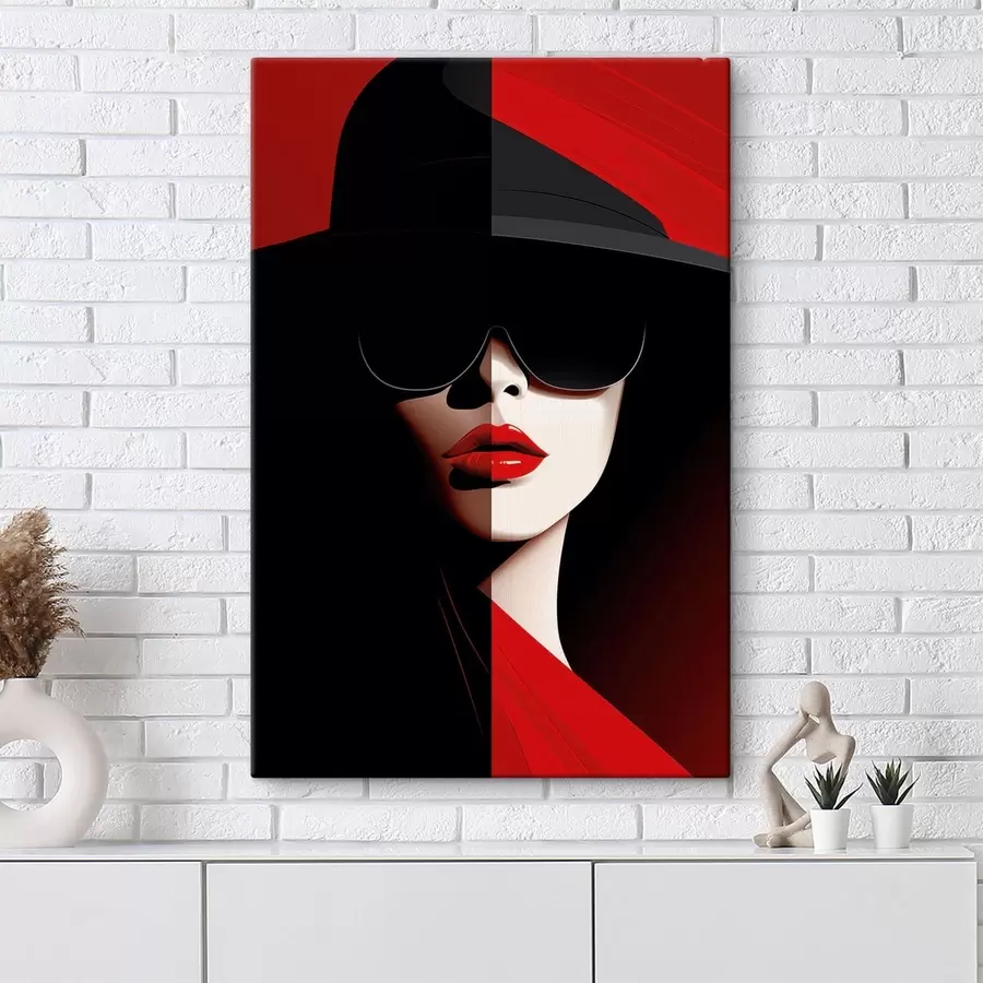 Картина Жінка в капелюсі s48649